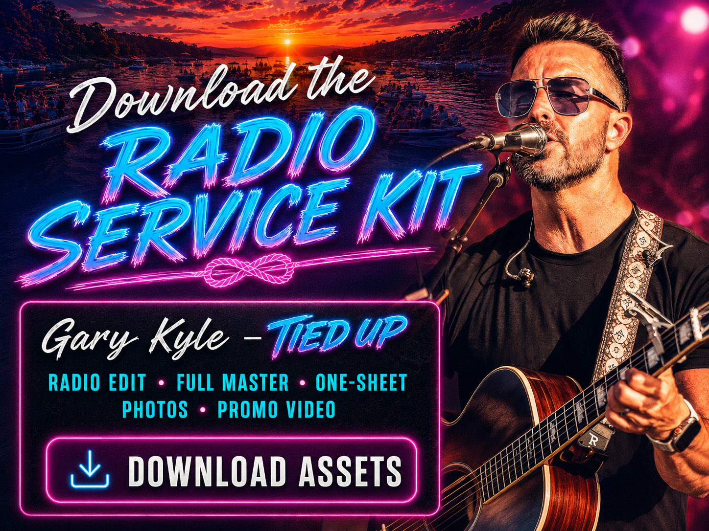 Download Gary Kyle Tied Up radio service assets